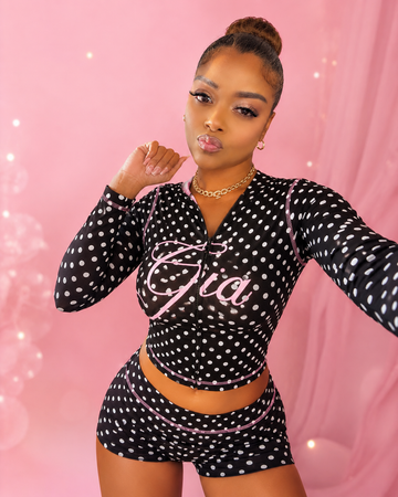 GIA Two Piece Short Set