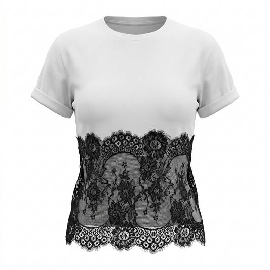 Pretty in Lace Tee