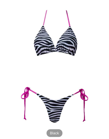 ZsaZsa Zebra Print Bikini