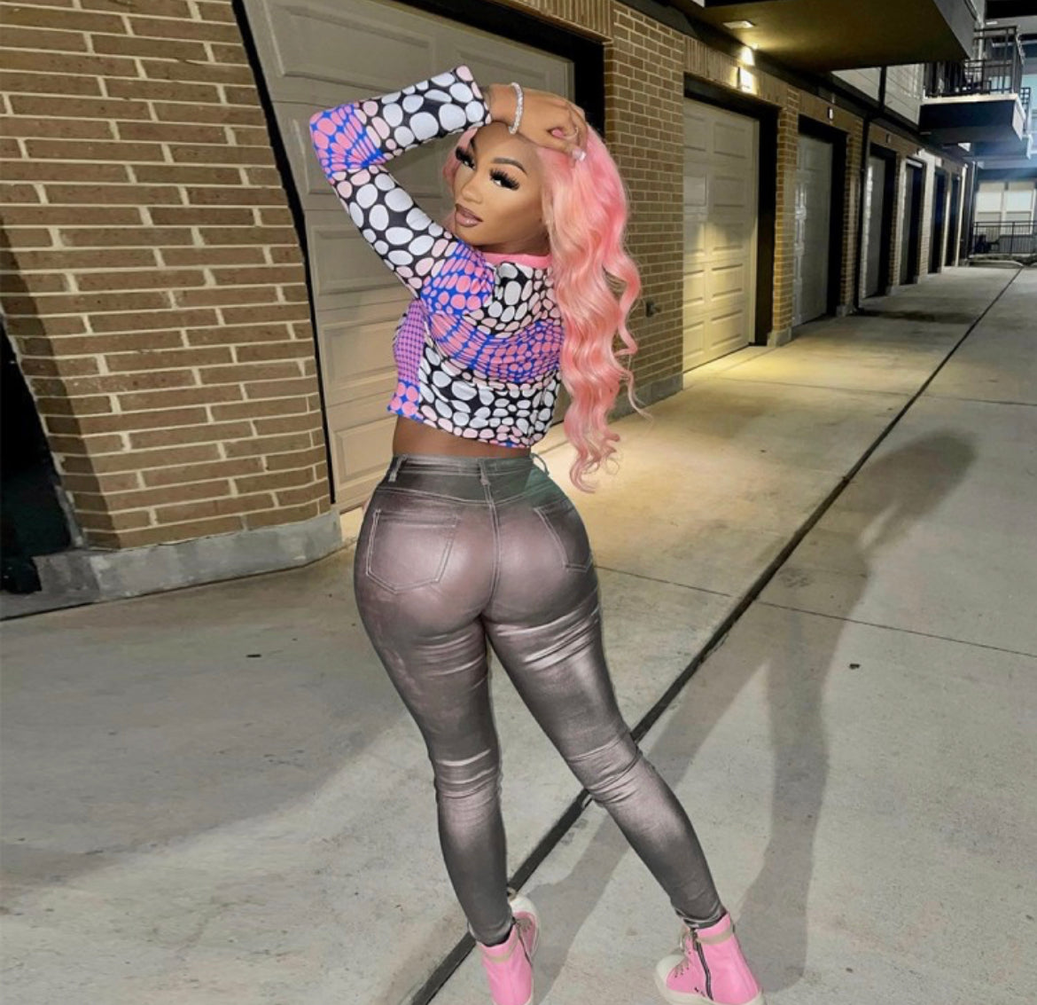 Sexy Metallic Pant